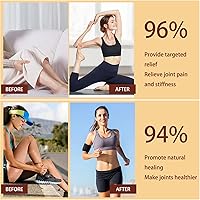 Vista 4 de Bee Venom & Turmeric Joint Relief Cream - 2 Pack (2 x 60g) - Fast Absorbing, Helps Soothe Joint Discomfort, Supports Flexibility, for Back, Neck