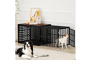Smouter Heavy-Duty Strong Metal Dog Cage