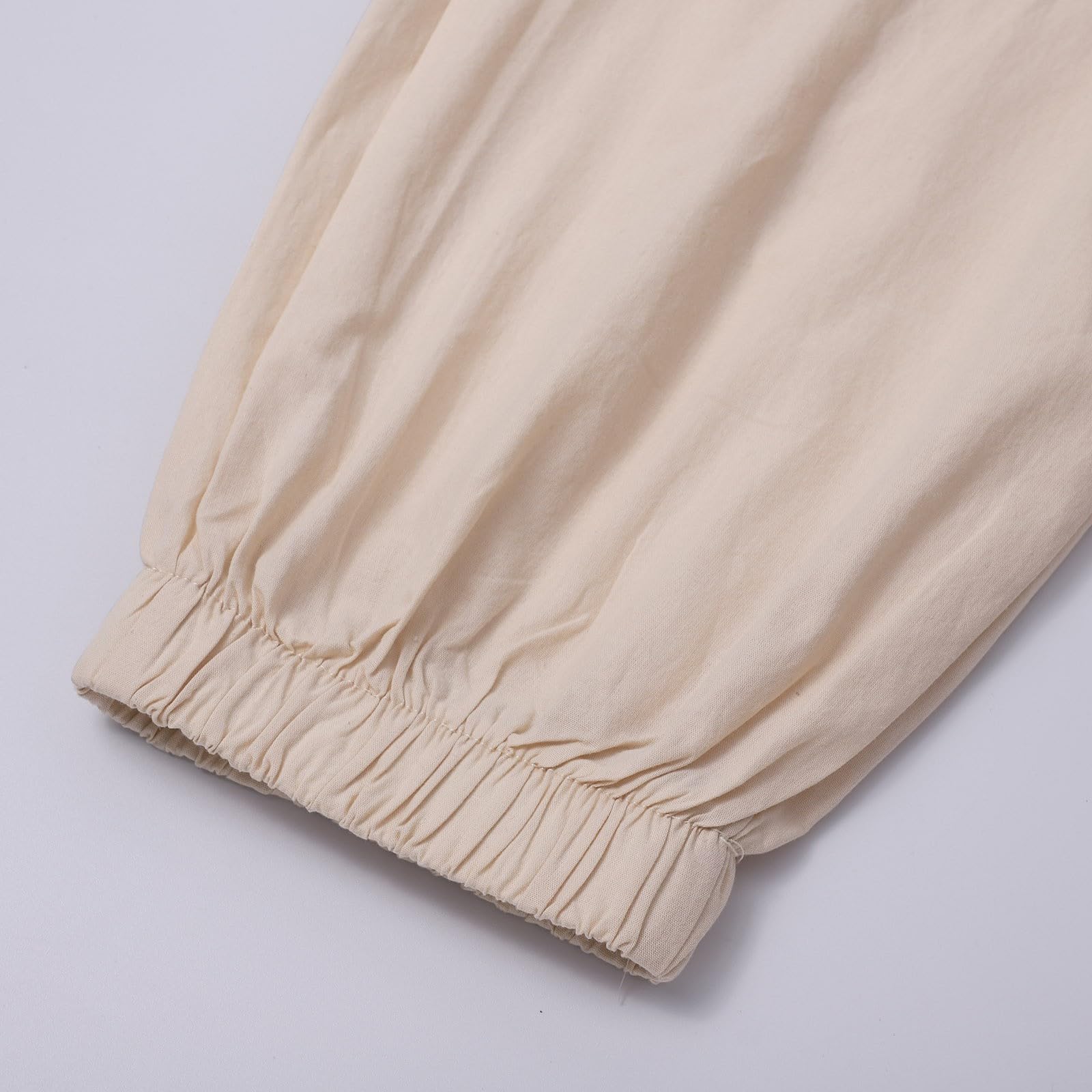 Pantaloni harem da uomo 2024 con coulisse Aladdin Hippie Harem Pantaloni in lino Yoga Spiaggia Pantaloni larghi Casual Lunghezza alla Caviglia Pantaloni Jogger Pantaloni della tuta Pantaloni