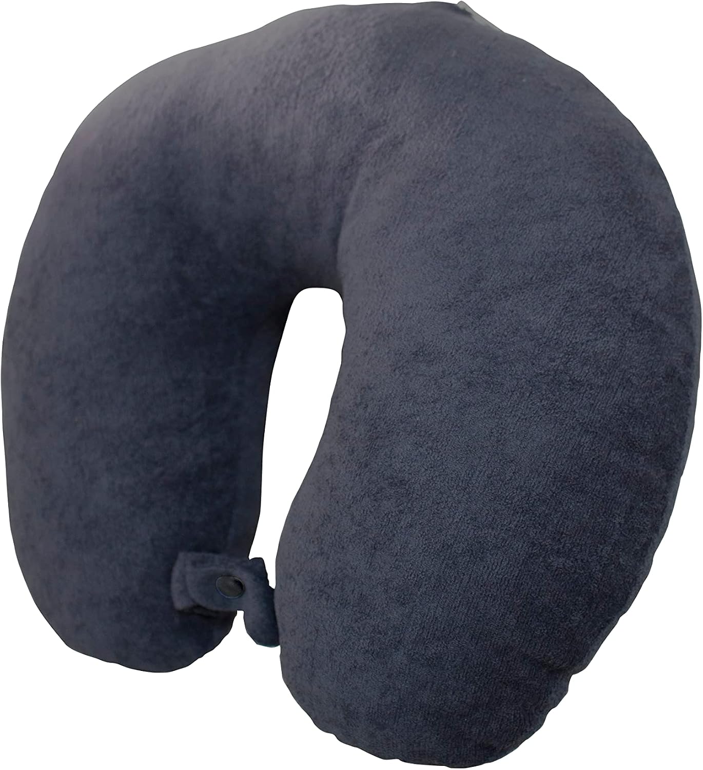 Travesseiro de Viagem My Travel - Fibra Siliconizada - Preto - Fibrasca, Formato "U" anatomico cervical Travesseiro de Viagem My Travel - Fibra Siliconizada - Preto - Fibrasca, Formato "U" anatomico cervical