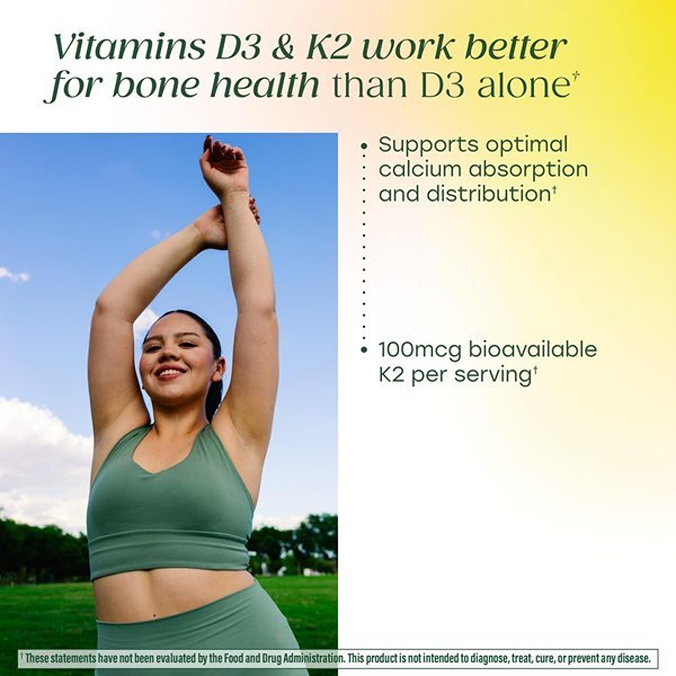 MegaFood Vitamin D3 K2, Bone, Muscle & Immune Health, Peach, 60 Gummies — Amazon image 5