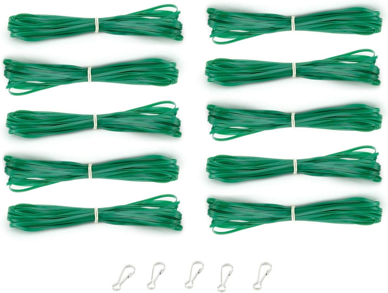 Hygloss 45 Yards Translucent Green Plastic Cord
