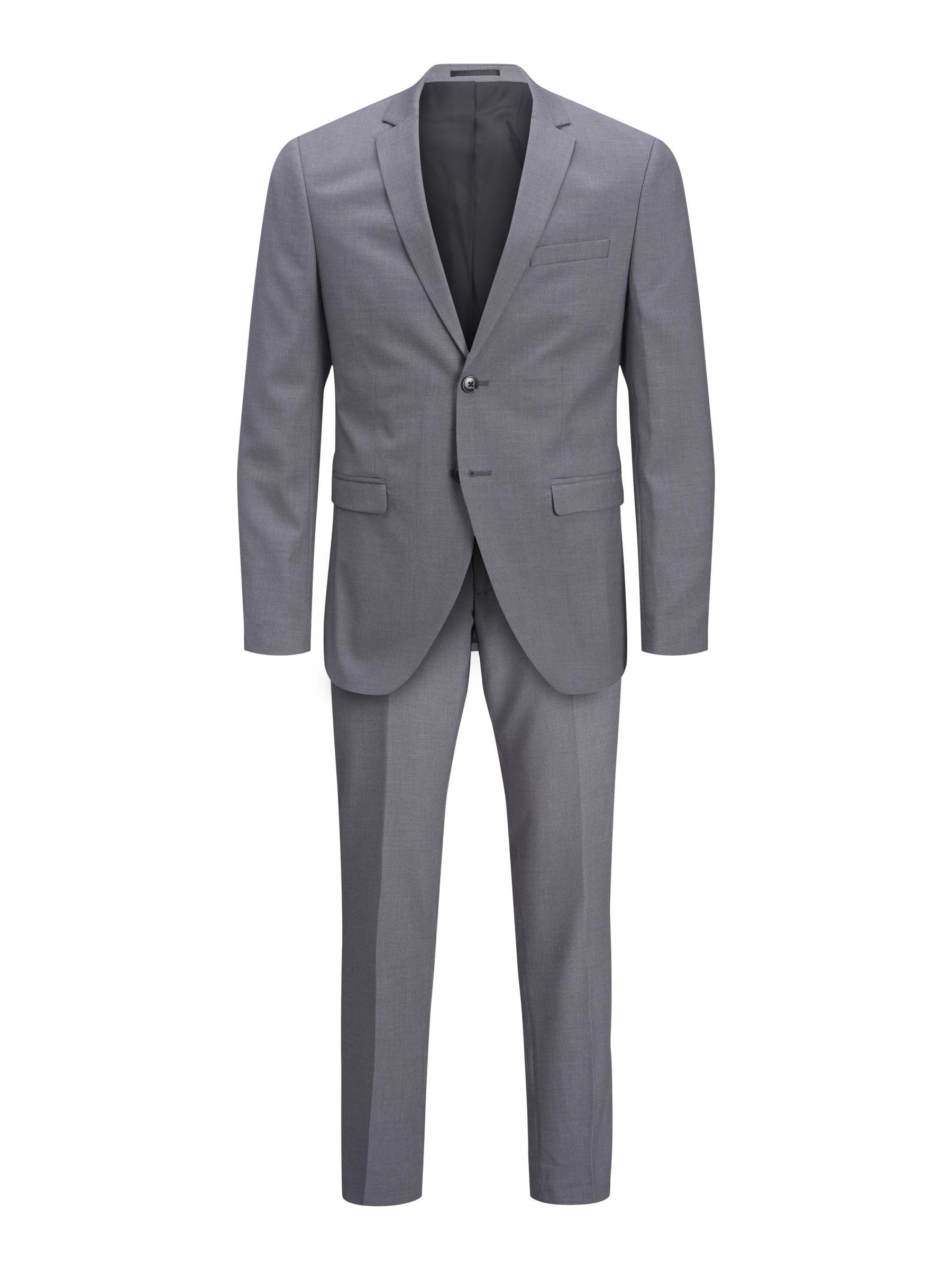 JACK & JONES jprfranco suit noos Garnitur Mężczyźni, jasnoszary melanżowy, 50