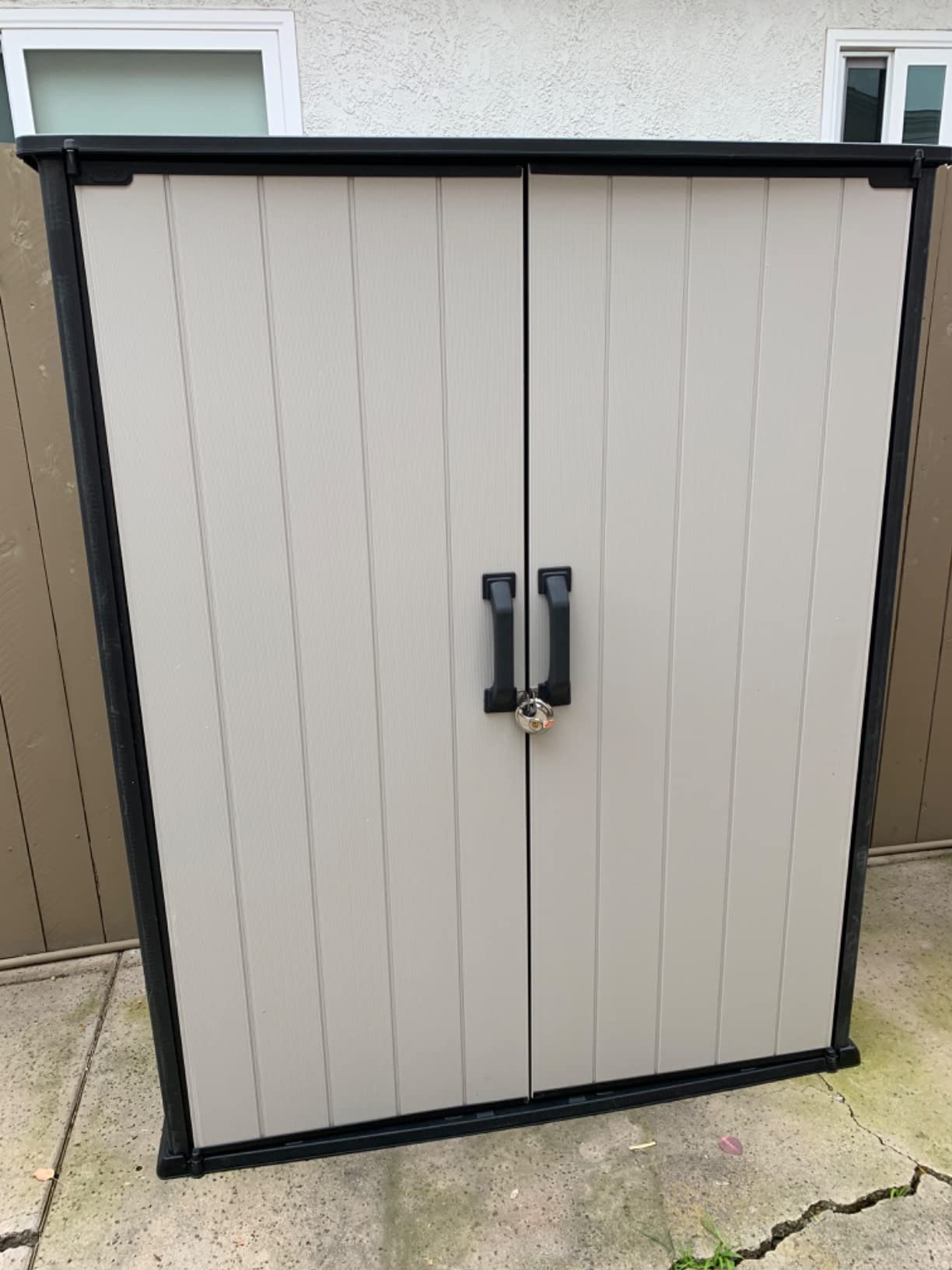 28/mo Finance Keter Premier Tall Resin Outdoor Storage Shed for