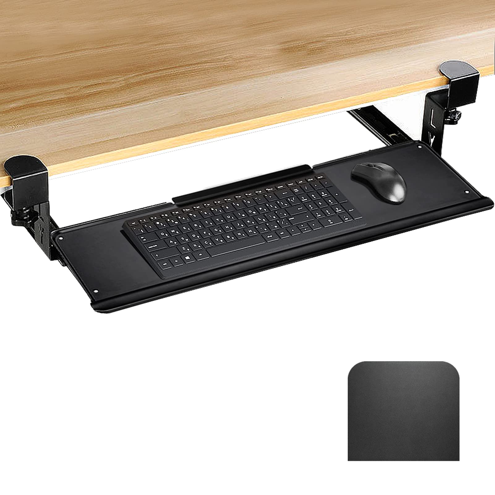 Buy Verilux® Keyboard Stand with Mouse Mat, Pull Out Keyboard Rack