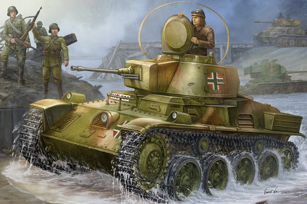 1/35ハンガリー軽戦車 38M トルディエ(A20) 戦車 プラモデル Amazon | 1/35 ハンガリー 軽戦車 38M トルディ Ⅰ（A20