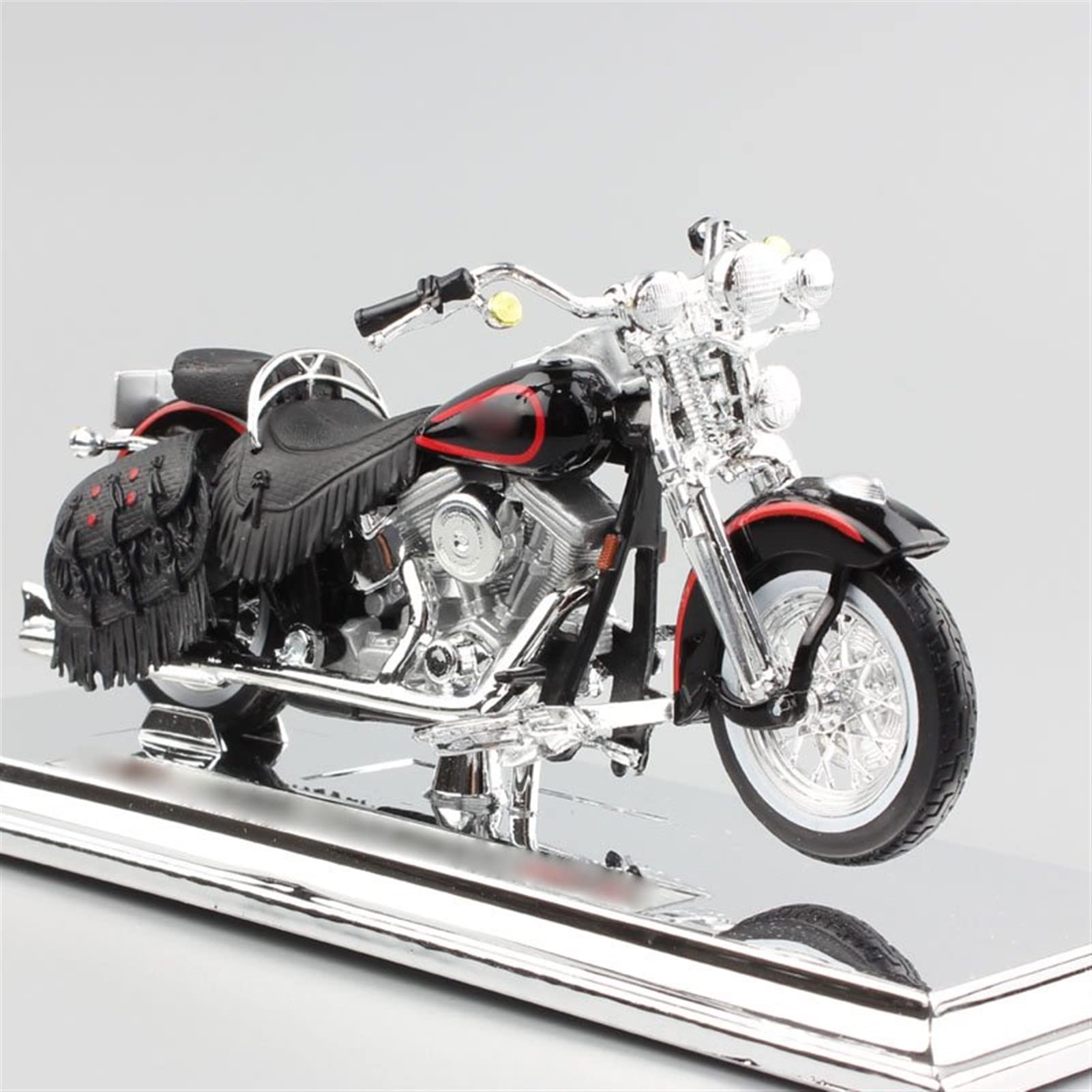 Maßstab 1:18 Retro 1998 Für Harley FLSTS Heritage Springer Old Boy Motorrad Diecasts Spielfahrzeuge Modell Spielzeugauto Erwachsene Favoriten