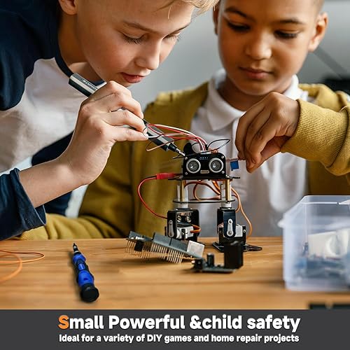 Miniatura 6 de OBONATE Mini destornillador eléctrico, juego de destornilladores de precisión de 154 piezas eléctrico, destornillador eléctrico inalámbrico