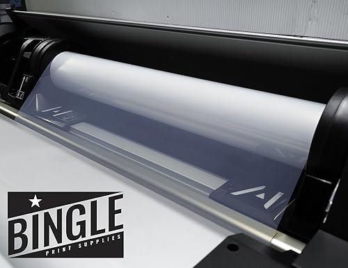 Miniatura 4 de Rollos de 24" pulgadas x 100' pies - 5 milésimas de pulgada de pulgada de pulgada de grosor - Película de inyección de tinta impermeable para
