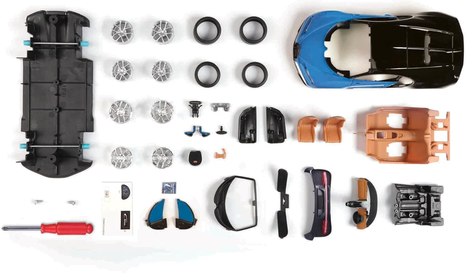 Maisto 1:24 Scale Assembly Line Bugatti Chiron Model Kit