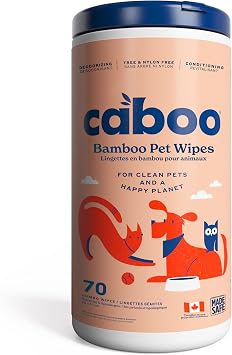 CABOO BAMBOO PET WIPES 8x70.00