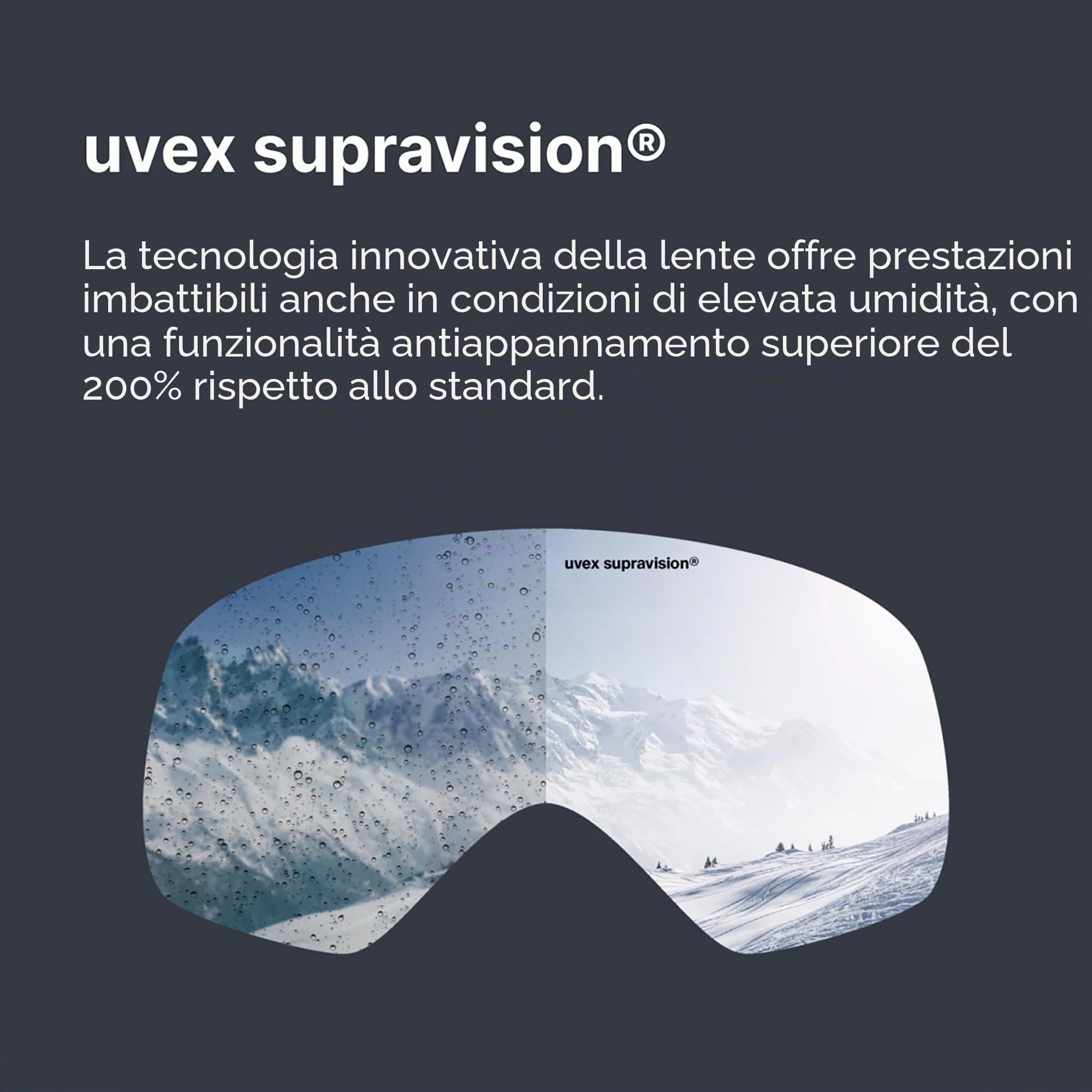 Uvex Occhiali da sci unisex Speedy Pro