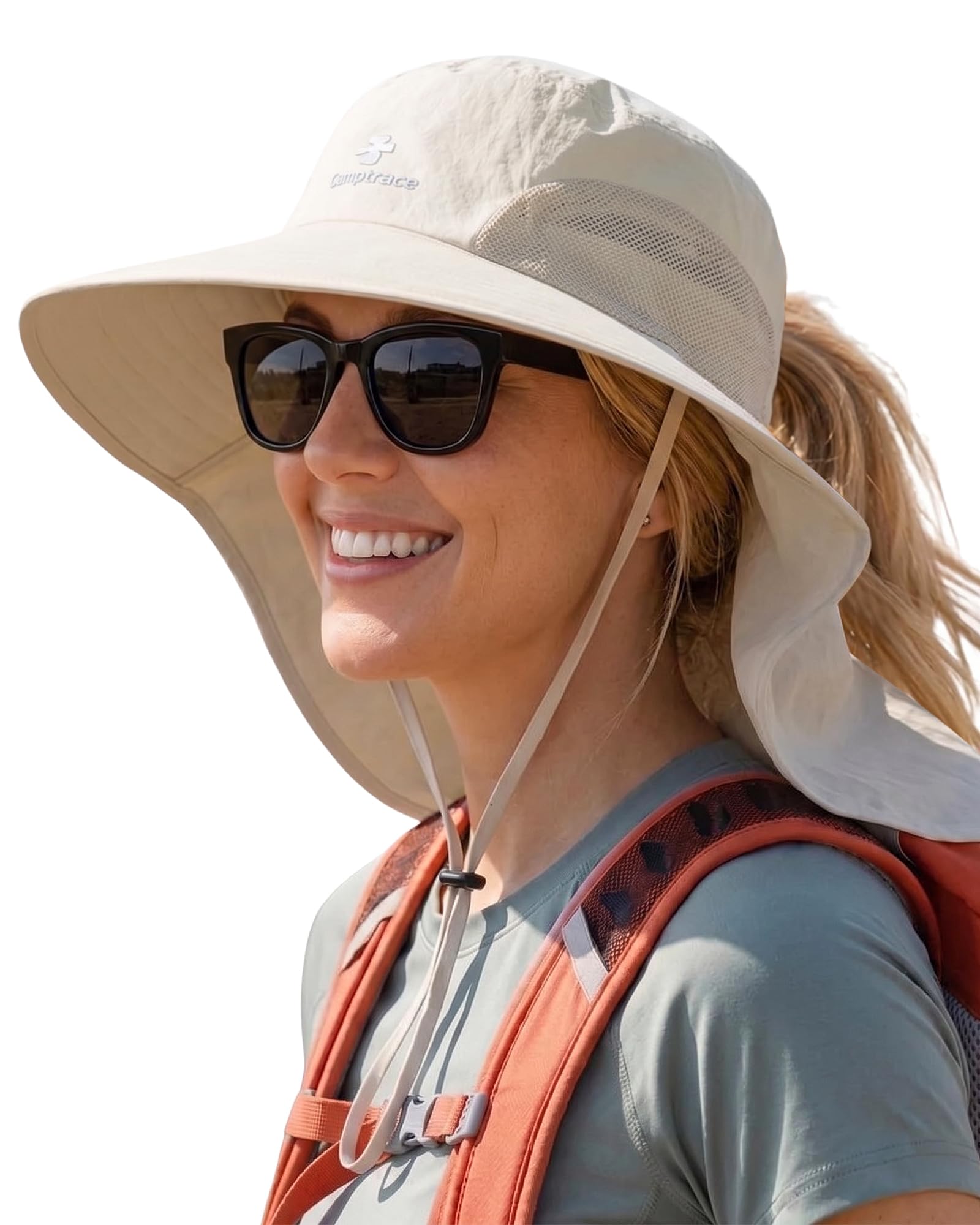 Camptrace UPF 50+ Neck Flap Hat