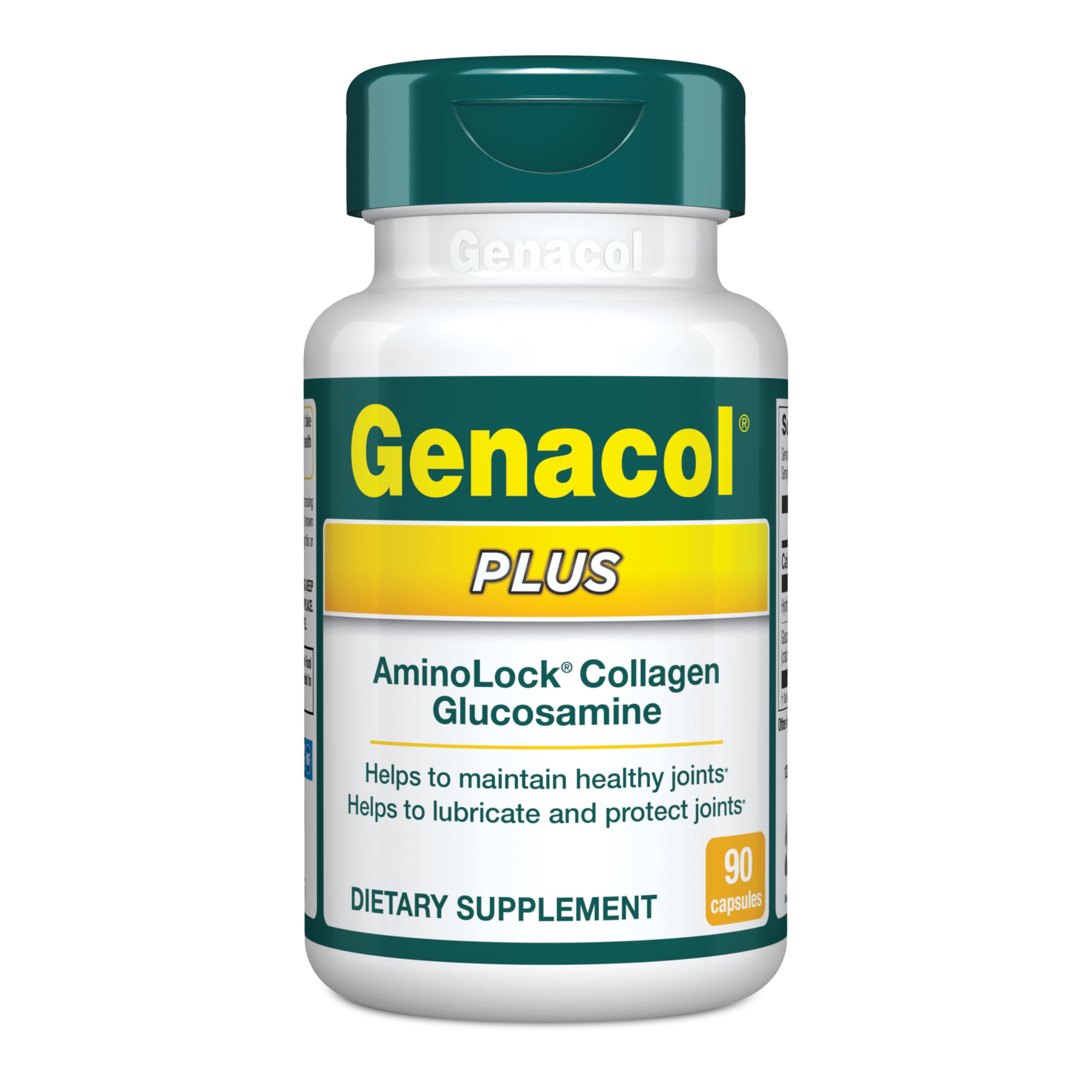 Glucosamine & Collagen Joint Supplement Plus | Glucosamina Colageno Hidrolizado Capsules | Lubricate Joints, Relieve Joint Discomfort, Maintain Optimum Joint Health & Flex (90 Capsules)