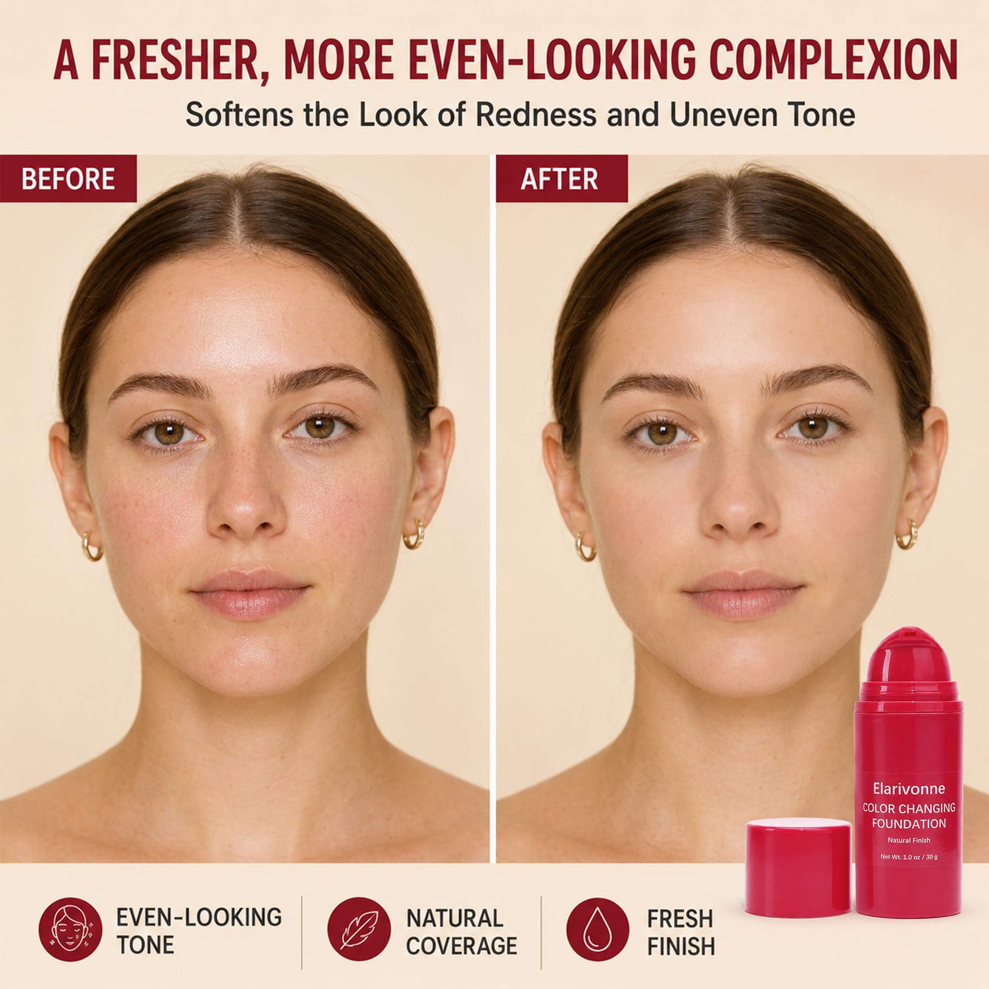 Color Changing Foundation - Korean Makeup -3 Color Changing Foundation - Korean Makeup -3