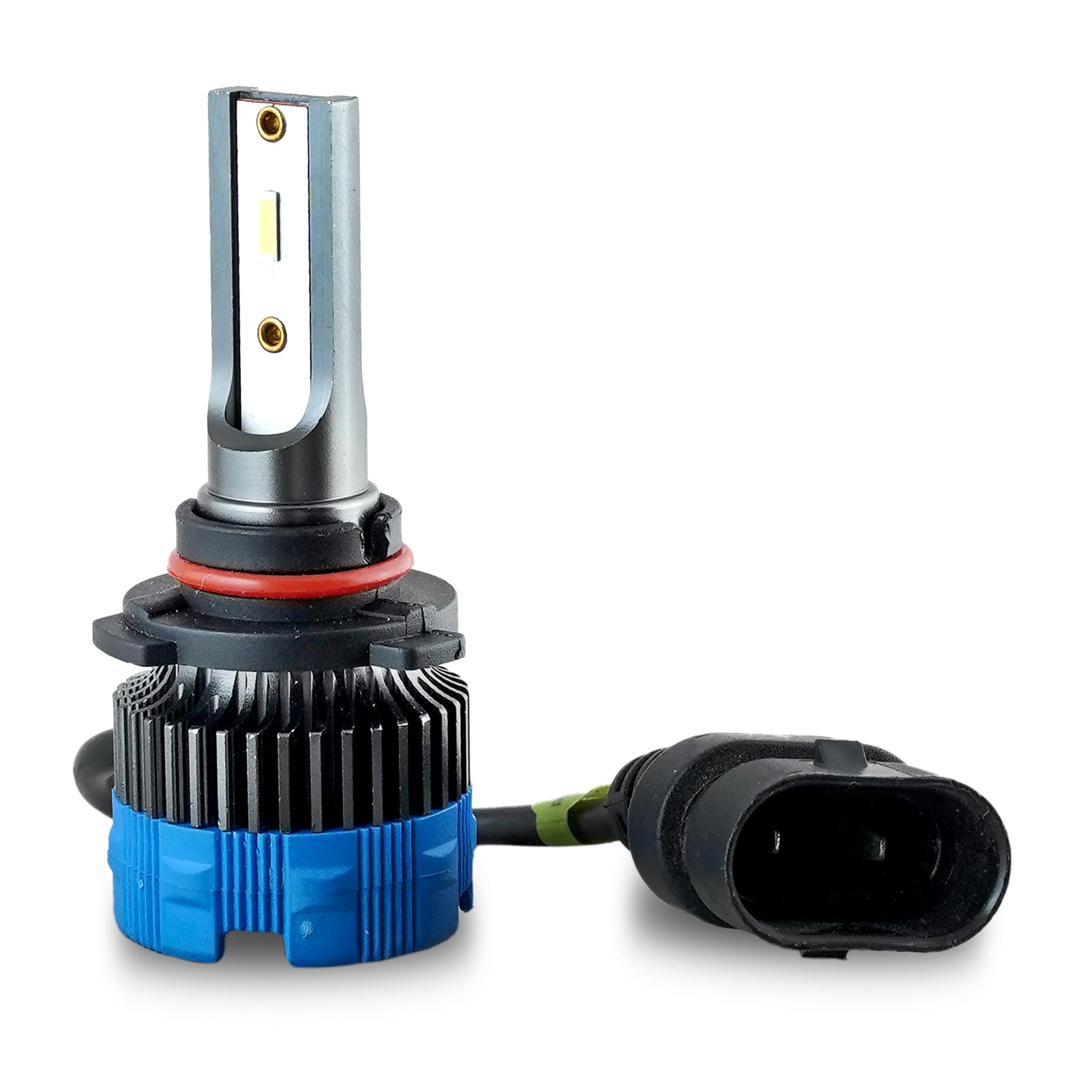 Audio Wheels 9005 60W Car Led Headlight Bulbs,16,000 Lumens Super Bright LED Headlight Conversion Kit for Cars 6000K Cool White Quick Installation Halogen Replacement, Pack of 2 (9005-60W) - Image 2 thumbnail