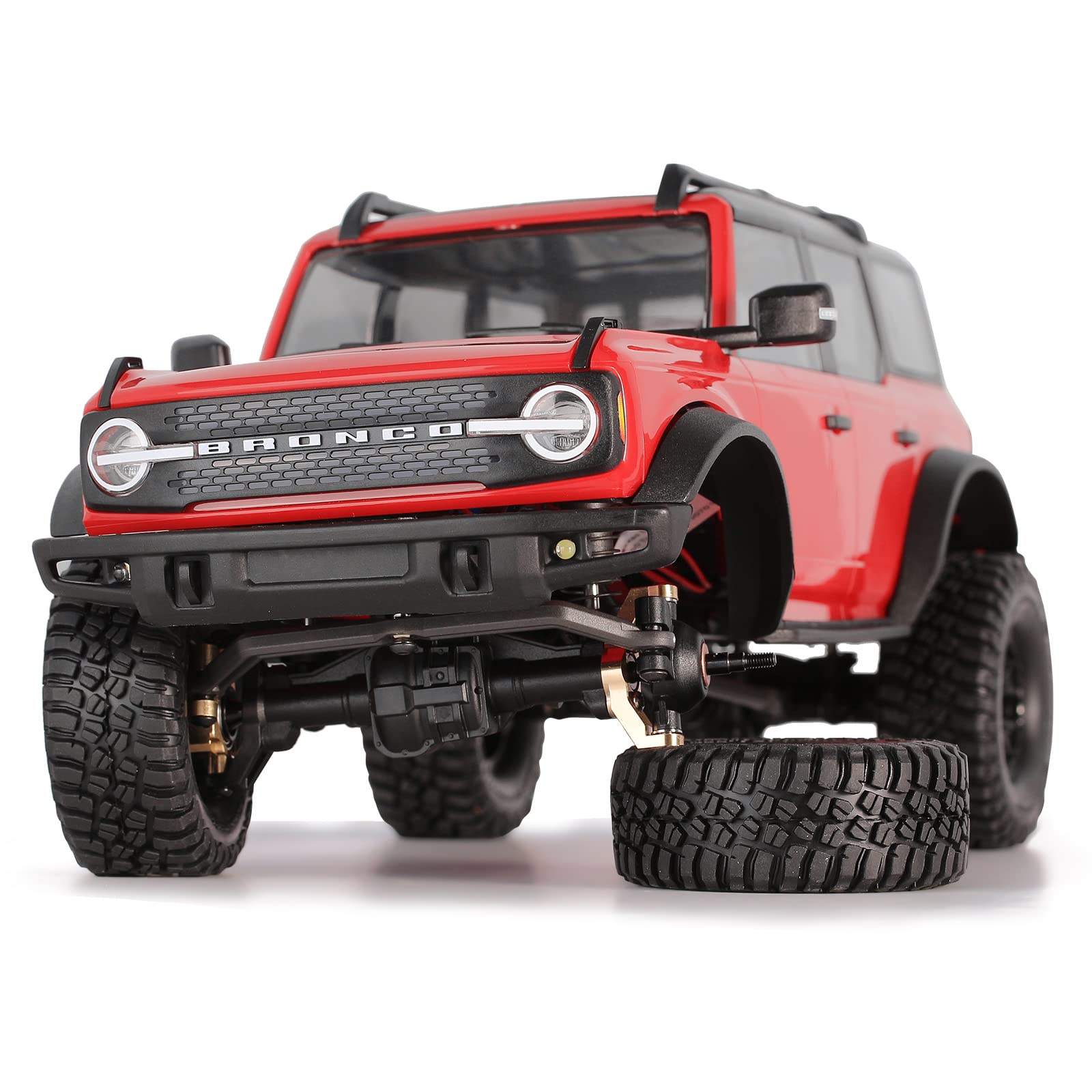 INJORA Brass Furniture Block C-Hubs, Guide Block, Knuckle Weed and Guide  Link Kit for TRX4M 1/18 RC Crawler Upgrade Parts : Amazon.se: Toys