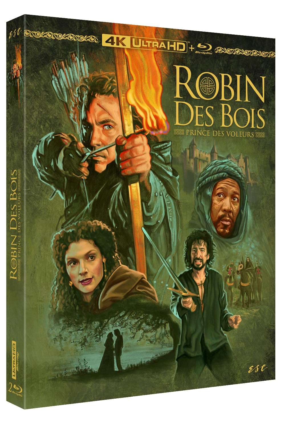 Robin des Bois, Prince des Voleurs [4K Ultra HD + Blu-Ray-Film cinéma et Version Longue]