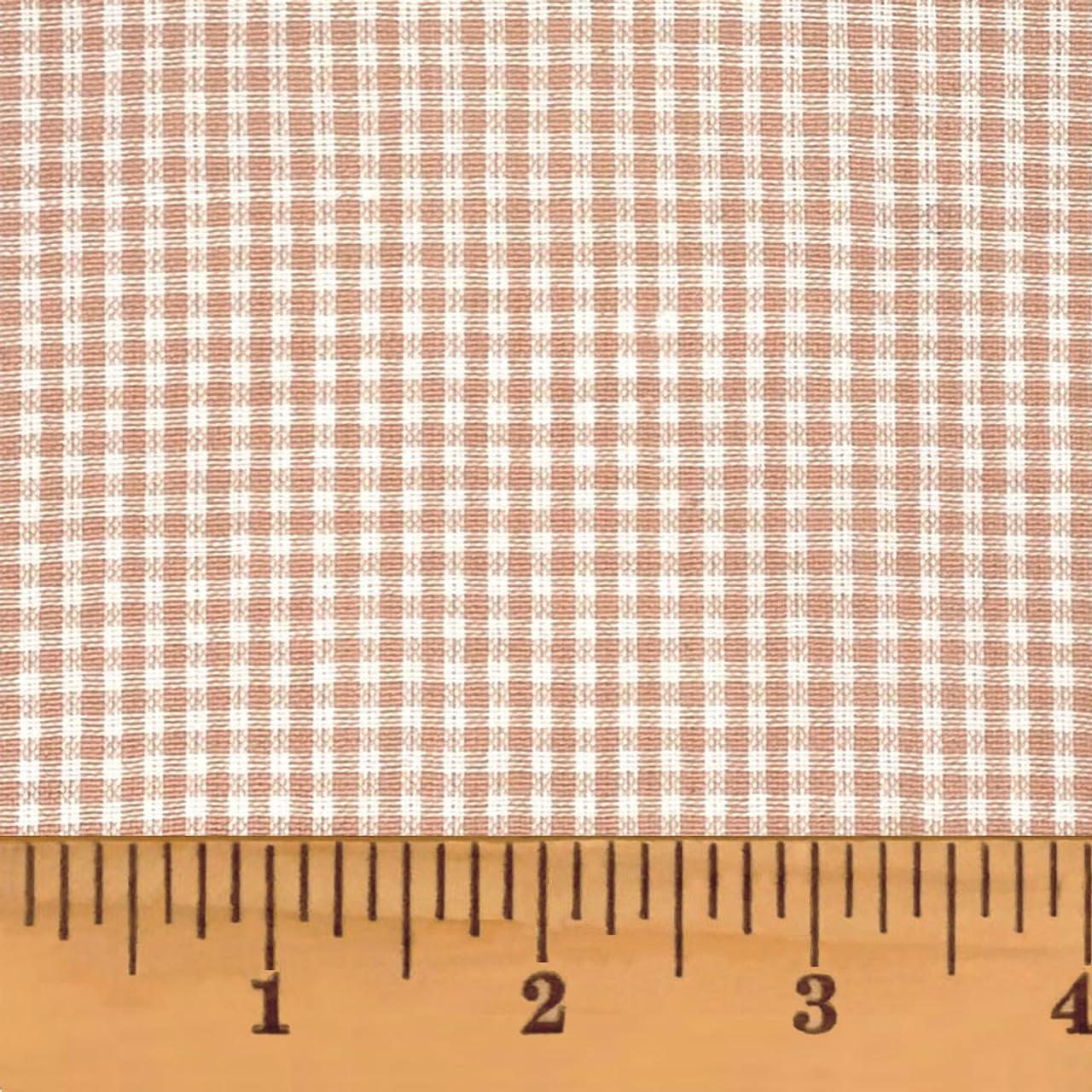 Flora Pink 2 Plaid Cotton Homespun Fabric by JCS - Sold by The Yard