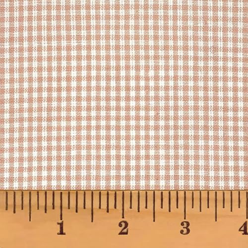 JCS - Tela hecha en casa de 2 cuadros 100% algodón Flora Pink 2 - Vendido por The Yard