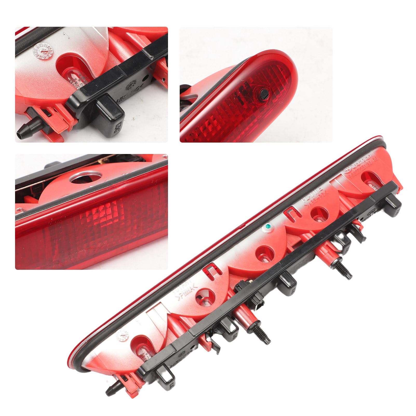 3. Luz de freno luz de freno trasera adicional compatible con Peugeot 206 207 208 compatible con Citroen C2 C3 High Tail Third Additional 6350K5 9801929780