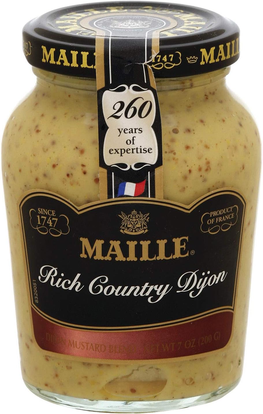 Maille Mustard Dijon Rich Country, 7 oz