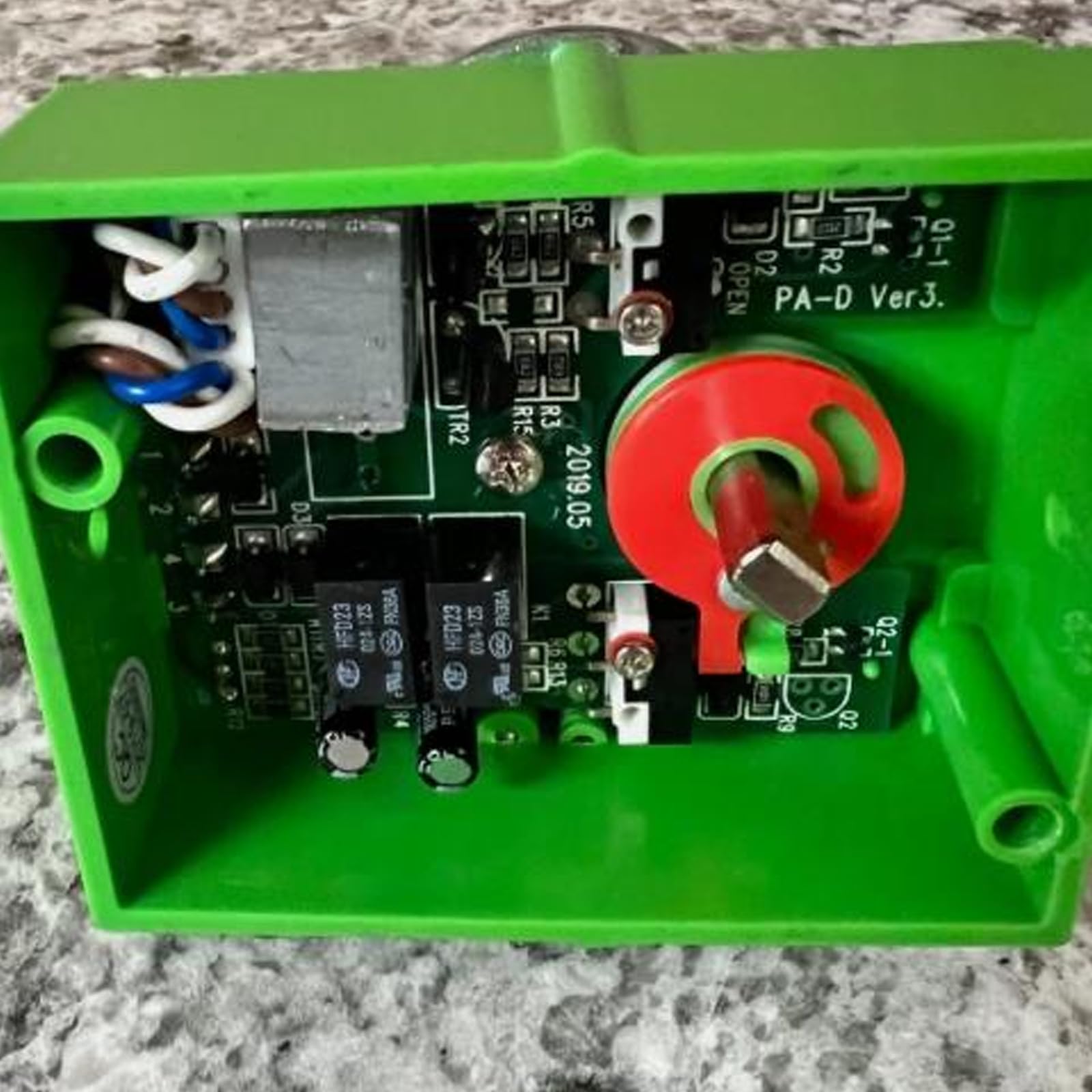 Alternativer Motor für vierseitige Steuerungen, 24 V Leistung, inklusive Führung, 1 Nm Momentaktor, einfacher Dämpfermotor