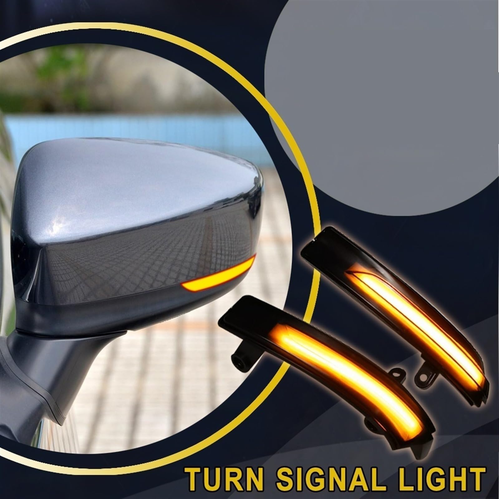 marcador lateral dinámico Compatible Con Mazda Para 3/3 Para Axela Para 6/6 Para Atenza 2017 2018 1 Par De Luces Intermitentes Para Coche, Luz De Espejo Lateral Dinámica, Intermitente Para Coche