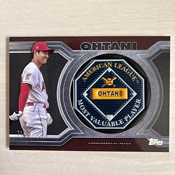 大谷翔平 カード Amazon.co.jp: topps 2022 japan edition 大谷翔平 MVPパッチ