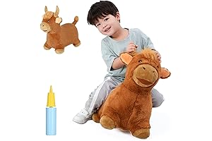 INPANY Bounce Bull - Toddler Highland Cow Hopper