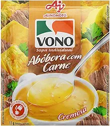SOPA CREMOSA VONO® SABOR ABÓBORA COM CARNE 17G