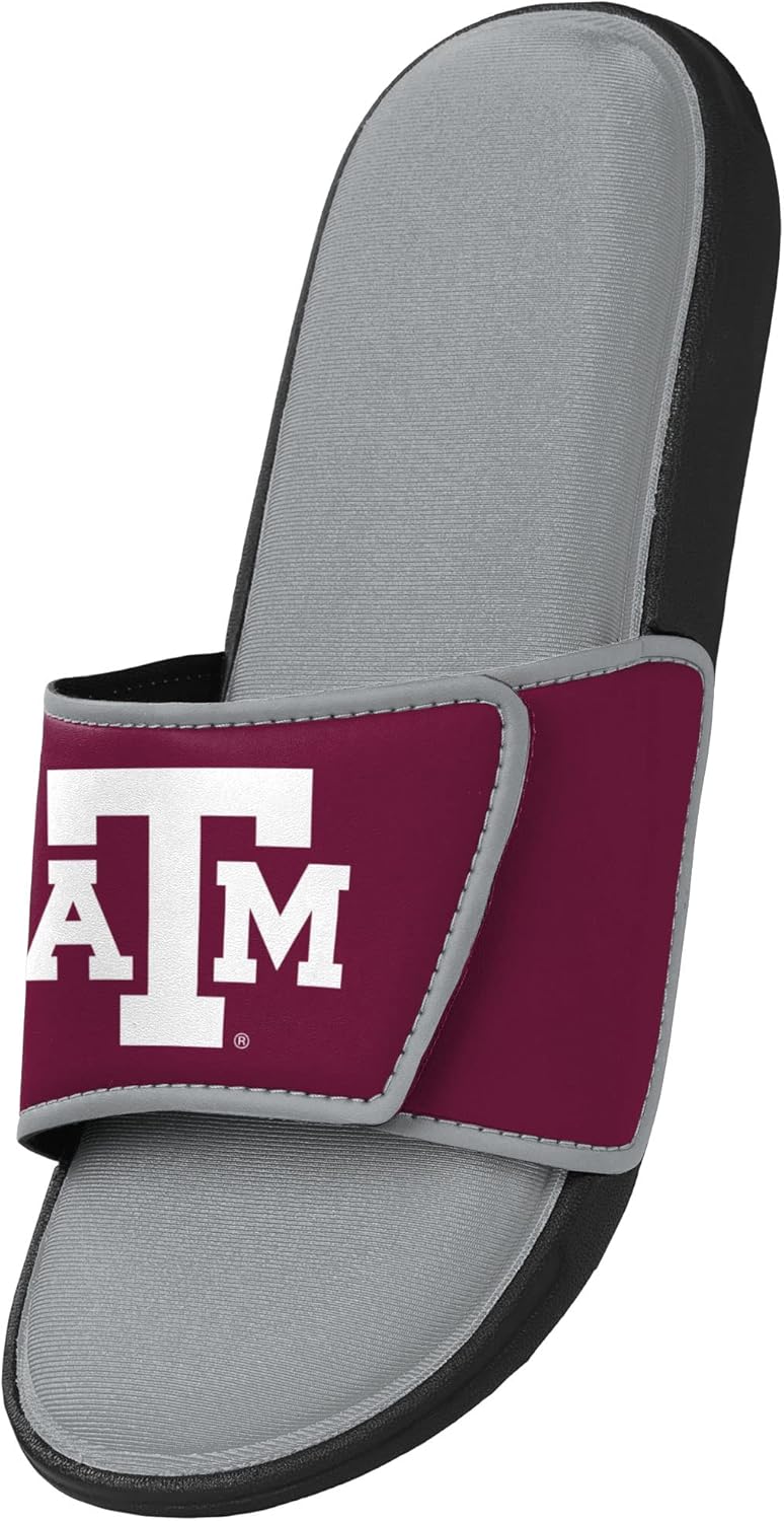 FOCO Mens NCAA College Team Logo Sport Shower Foam Slide Flip Flop Sandals - Image 5