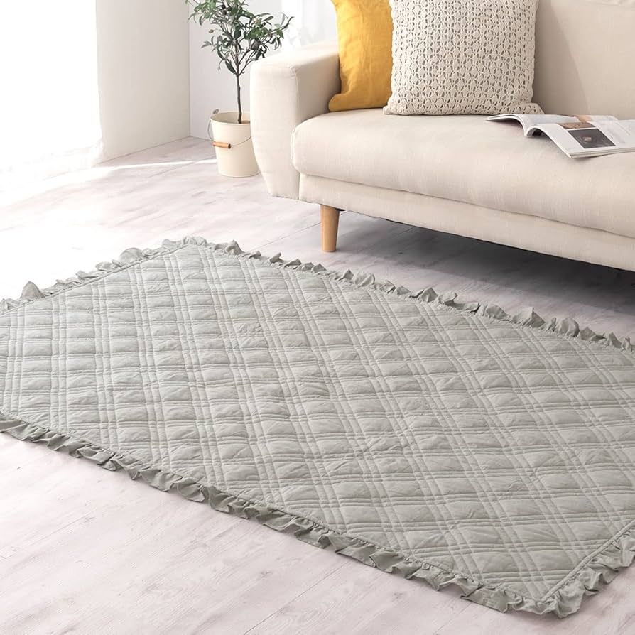 【最終値下】【半額】【新品】ハンドメイド コットン ラグ120cm×180cm PICFAIR RUG 140x200 ピクフェアラグ（ラグ・マット）｜JOURNAL