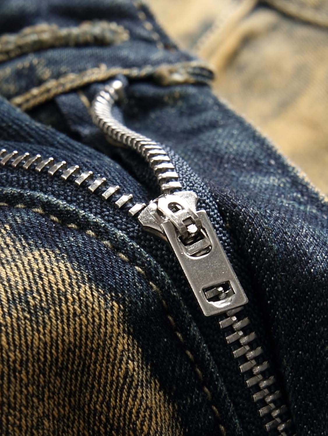 Men's Stretch Slim Fit Jeans Ripped Skinny Straight Leg Distressed Comfort Flex Waist Fashion Biker Denim Pants - Image 2