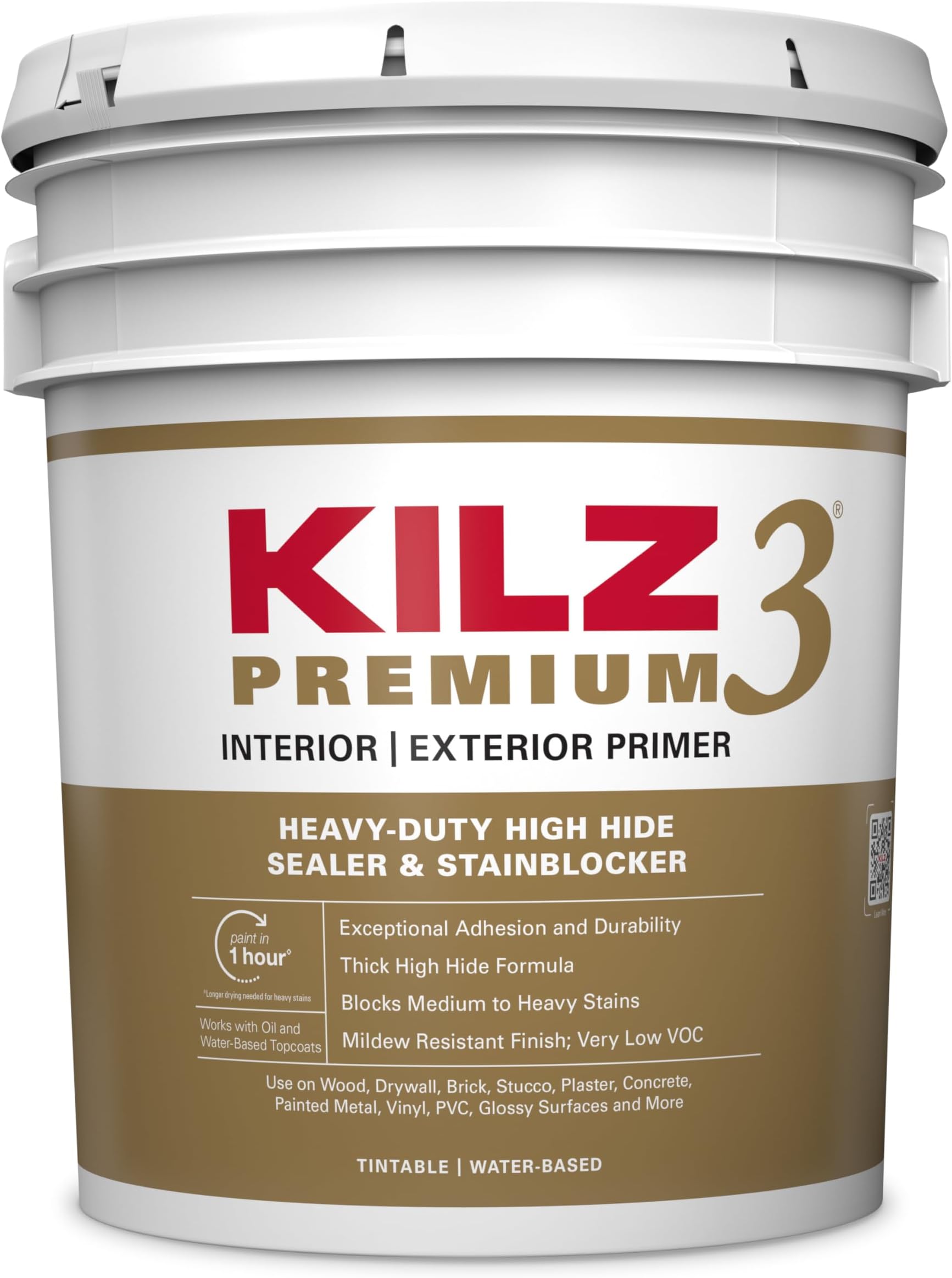Kilz L204611 Mold & Mildew Interior/exterior, 1 Gallon