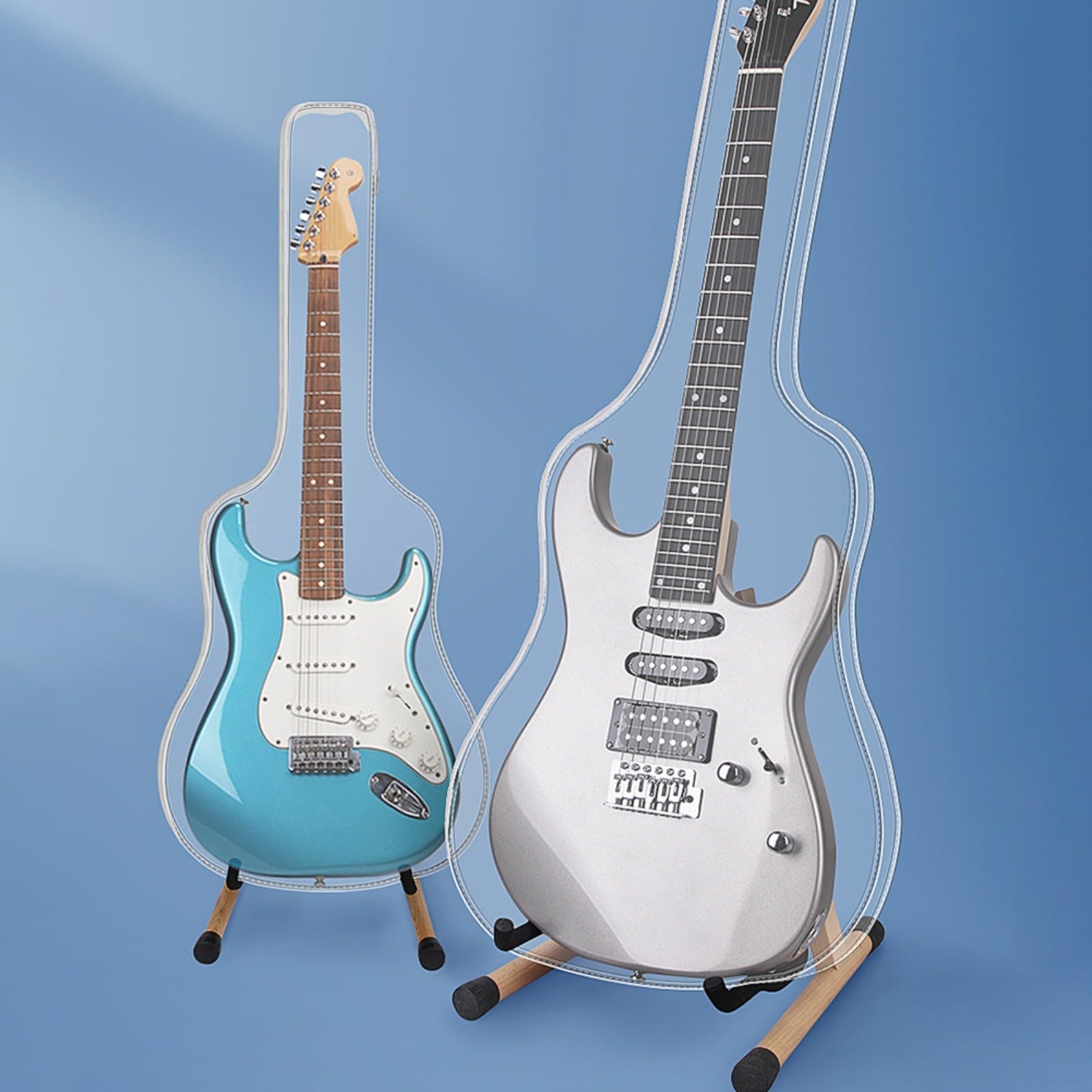Housse anti-poussière pour guitare électrique, protection complète contre les rayures et la poussière, matériau polyester résistant à l'eau