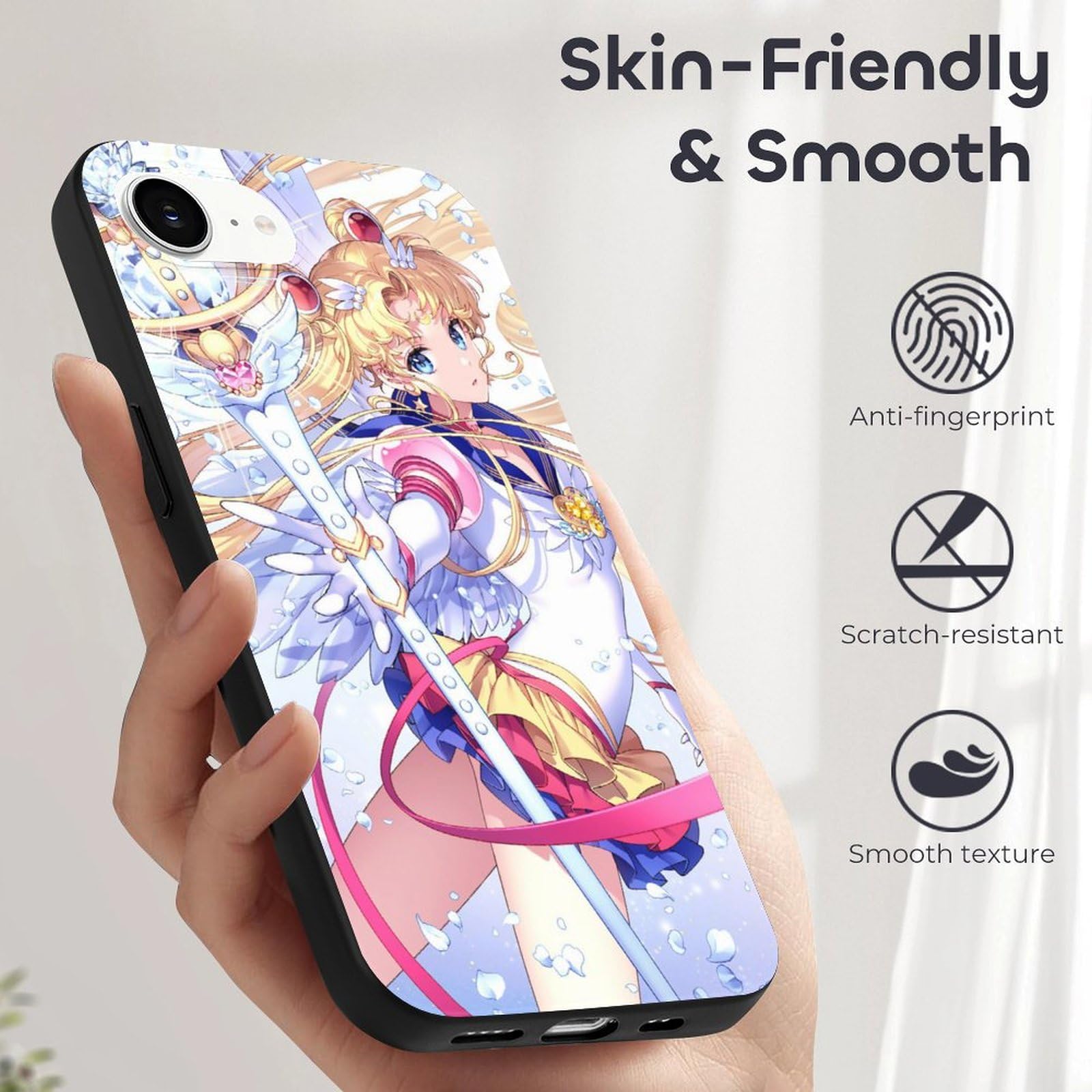 Amazon.co.jp: iPhone16e 用 ケース 美少女戦士セーラームーン