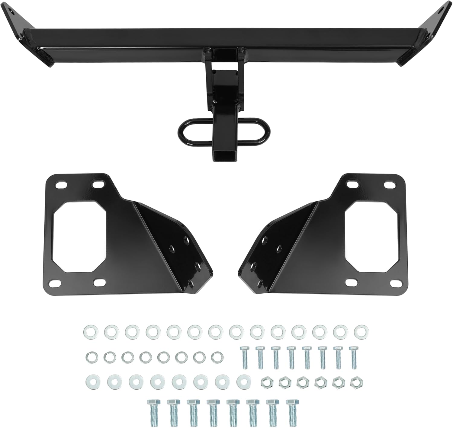 Class 1 Trailer Hitch, 1.25 Inch Receiver Compatible with 2016-2025 Honda Civic Exc Center Exhaust Trailer Hitch Receiver
