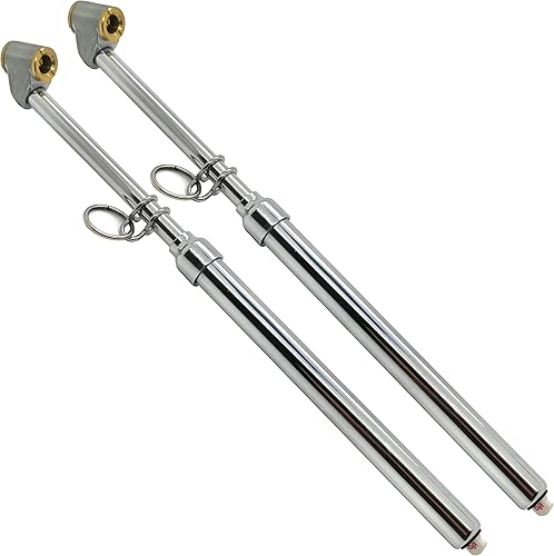 Miniatura 2 de Medidores de aire de 10-150psi y paquete de portabrocas de aire largo y corto.