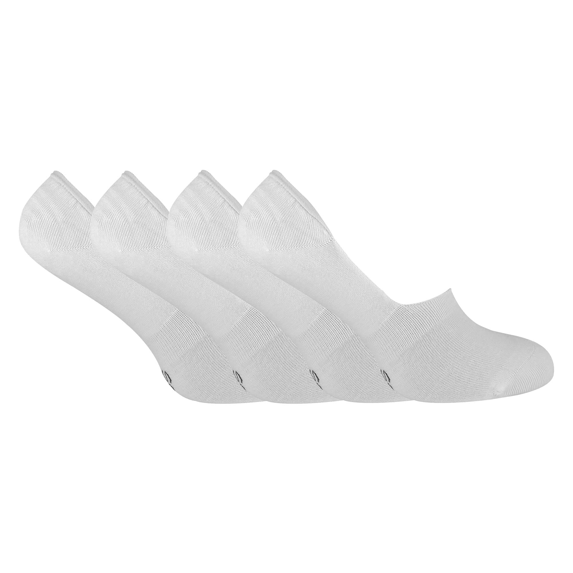 Sock Snob - 4 Pairs Bamboo Invisible No Show Socks Men Women Trainer Loafer