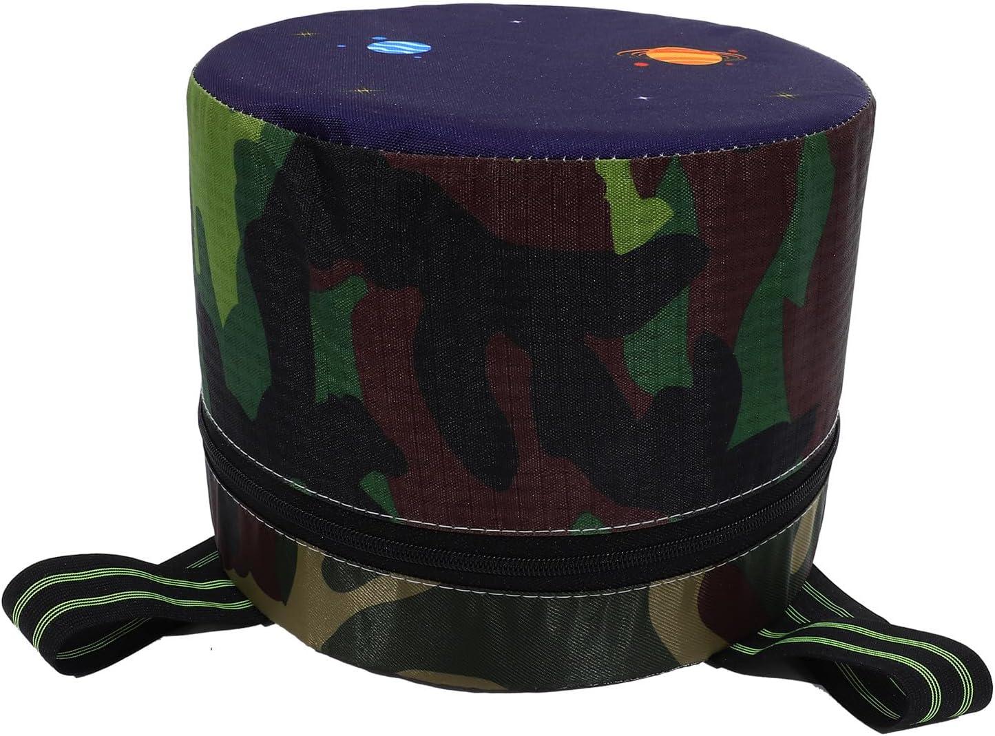 Portable Small Camping Stool for Gardening and Outdoor Field Work 18cm High Sturdy Foam Hip Chair with Camouflage Seat Lightweight Stool Random Random Color