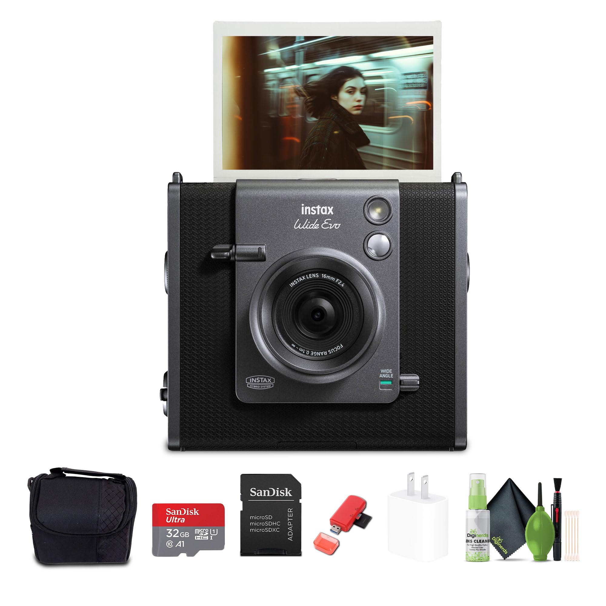 Amazon.com : Fujifilm Instax Wide Evo Hybrid Instant Film