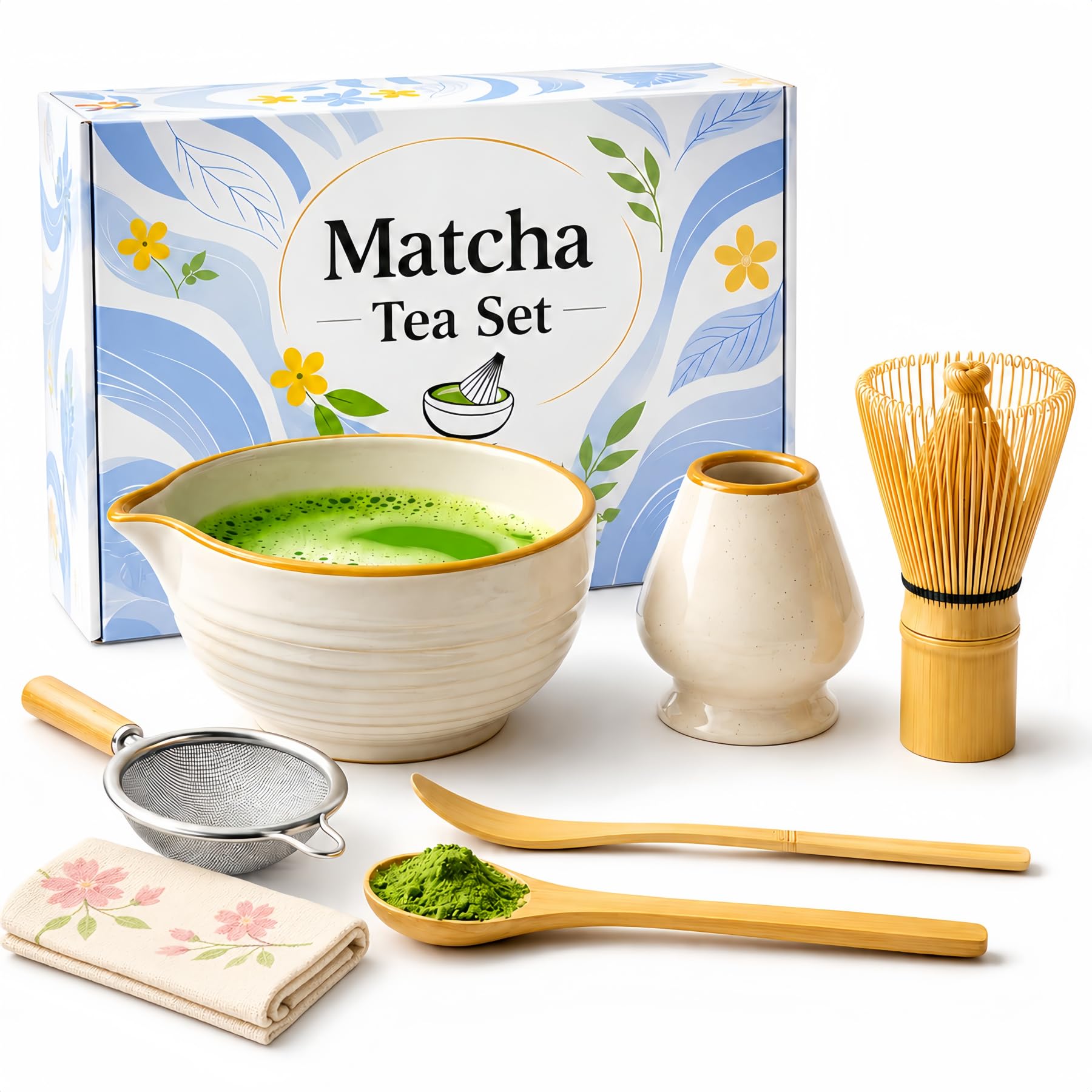 Machikkuセット Amazon.com: ARTFLY Matcha Set 7 Pcs, Japanese Matcha Kit for