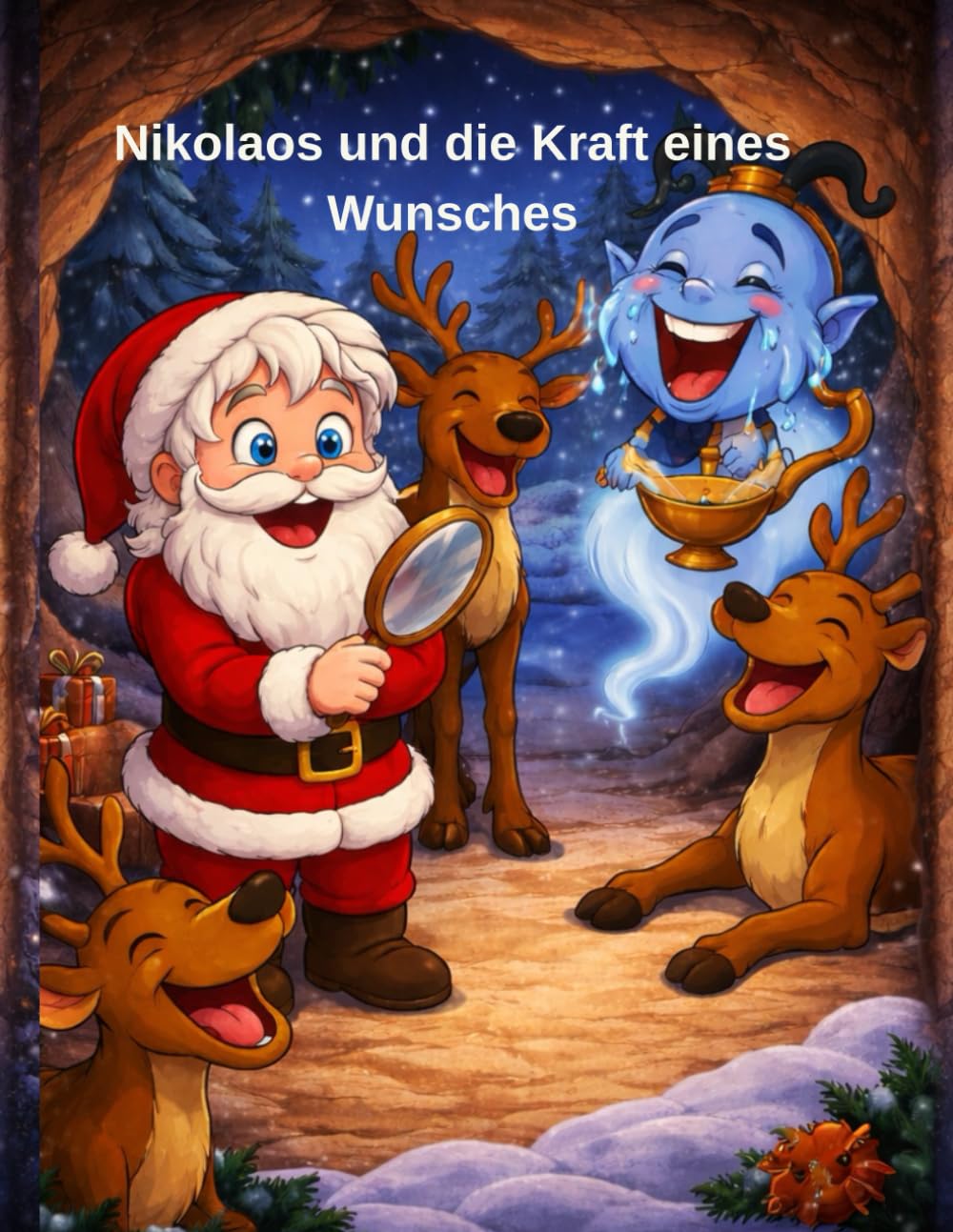 Nikolaos und die Kraft eines Wunsches - Ein liebevolles Weihnachts Bilderbuch: Eine herzerwärmende Weihnachtsgeschichte über Freundlichkeit, Wünsche und die Magie des Gebens