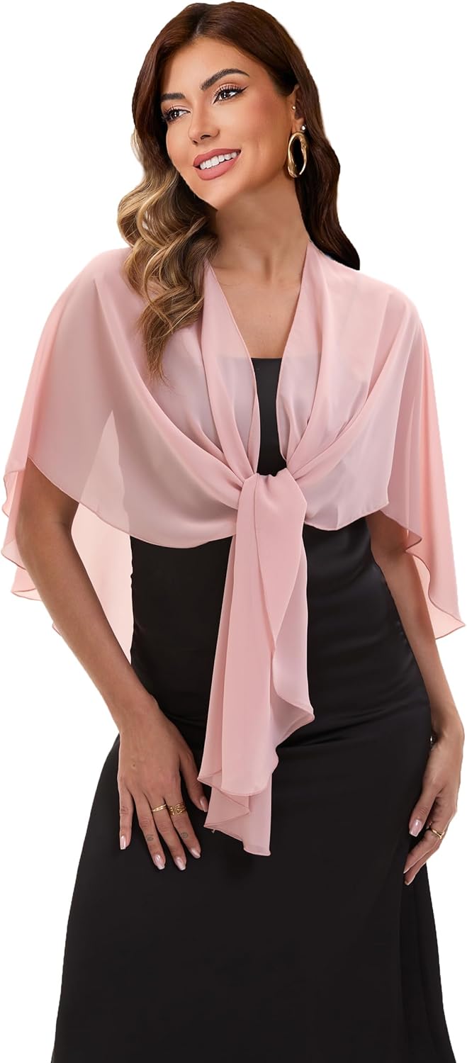 Sheer Chiffon Shawl for Women's Evening Dresses and Jamaica Ubuy