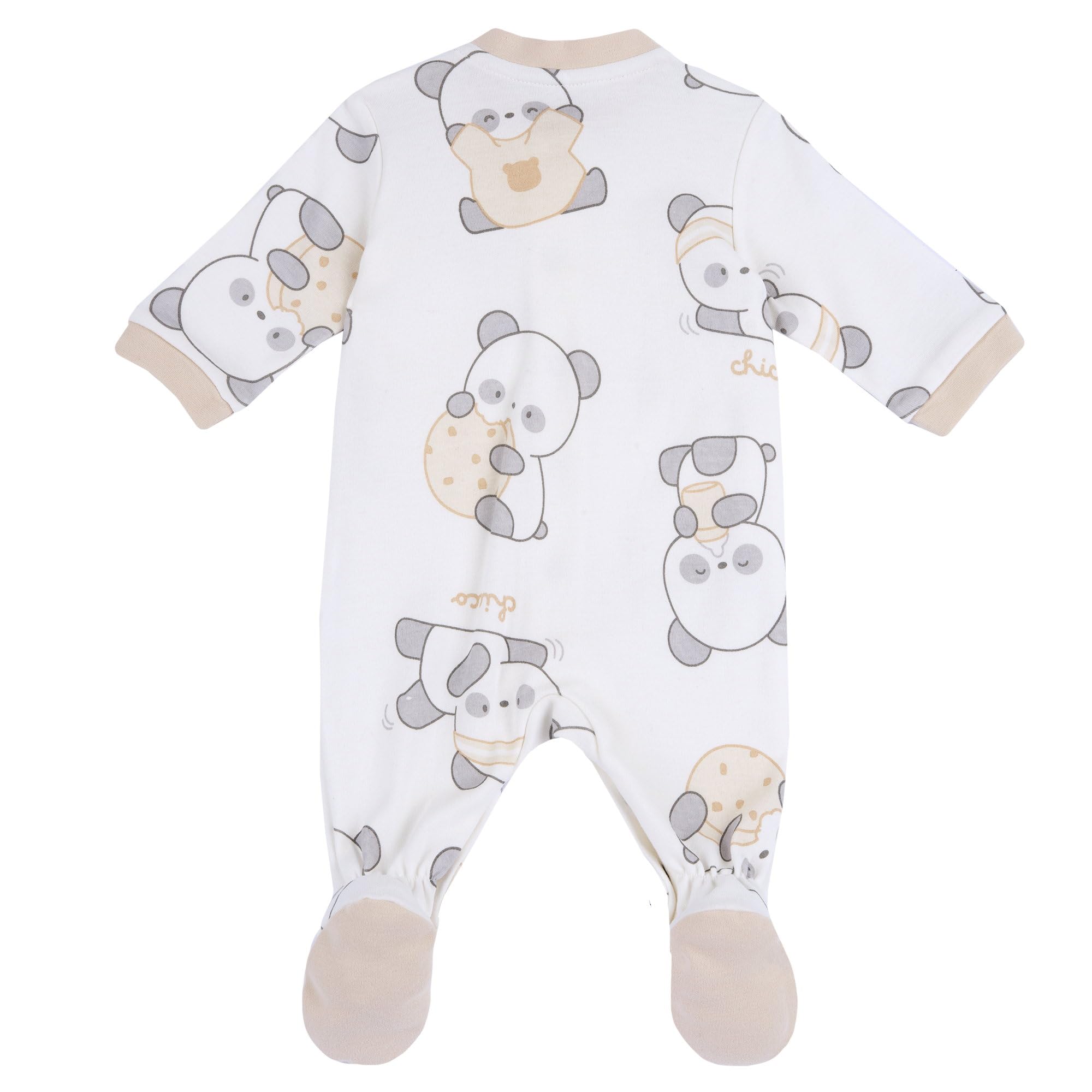 Chicco, Tutina Neonato/Neonata, con Comoda Apertura Frontale con Zip, in Caldo e Morbido Tessuto, Lavabile in Lavatrice, Abbigliamento Neonato/Neonata 0-24 Mesi, Idea Regalo Nascita, Designed in Italy