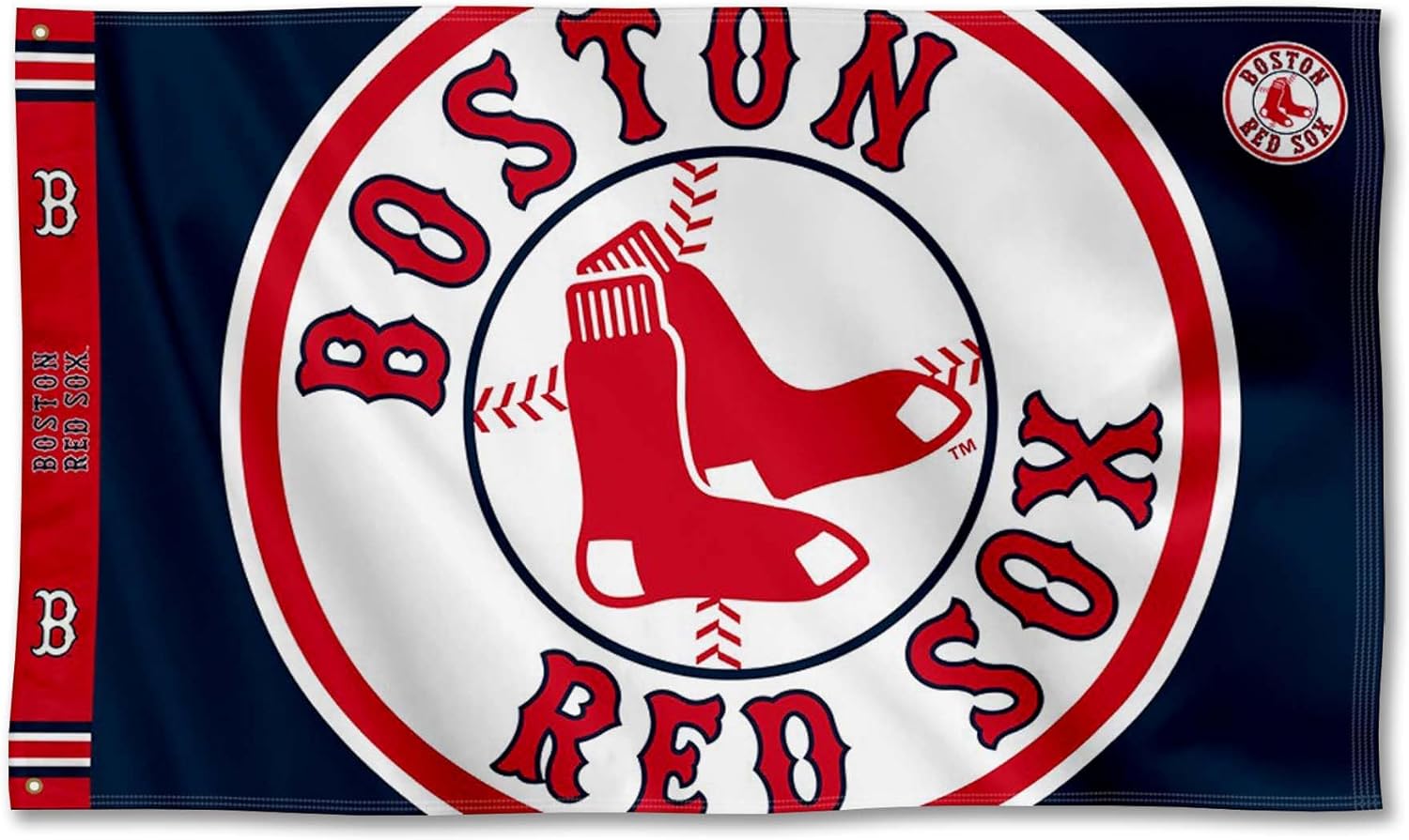 WinCraft Boston Red Sox Printed Header Flag 3x5 Banner