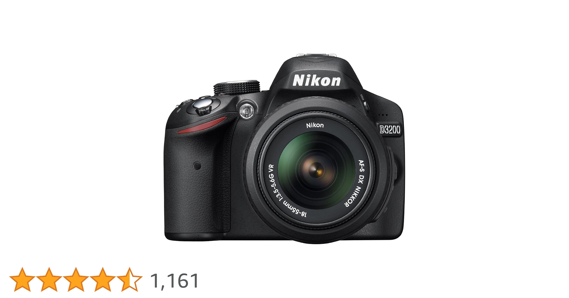 Amazon | Nikon D3200 24.2 MP CMOS デジタル一眼レフ 18-55mm f