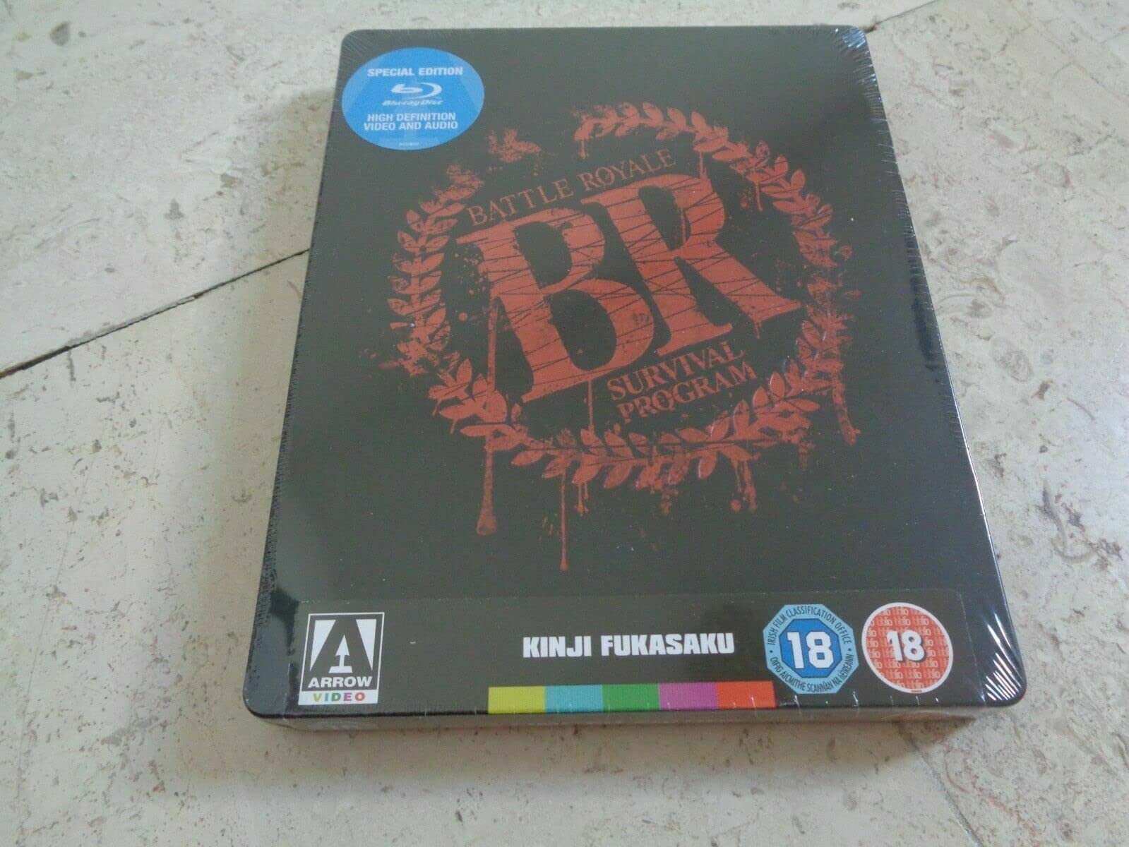Steelbook Blu ray Battle Royale Edition Collector Boitier Métal Limitée a 4000 exemplaires dans le monde (IMPORT)