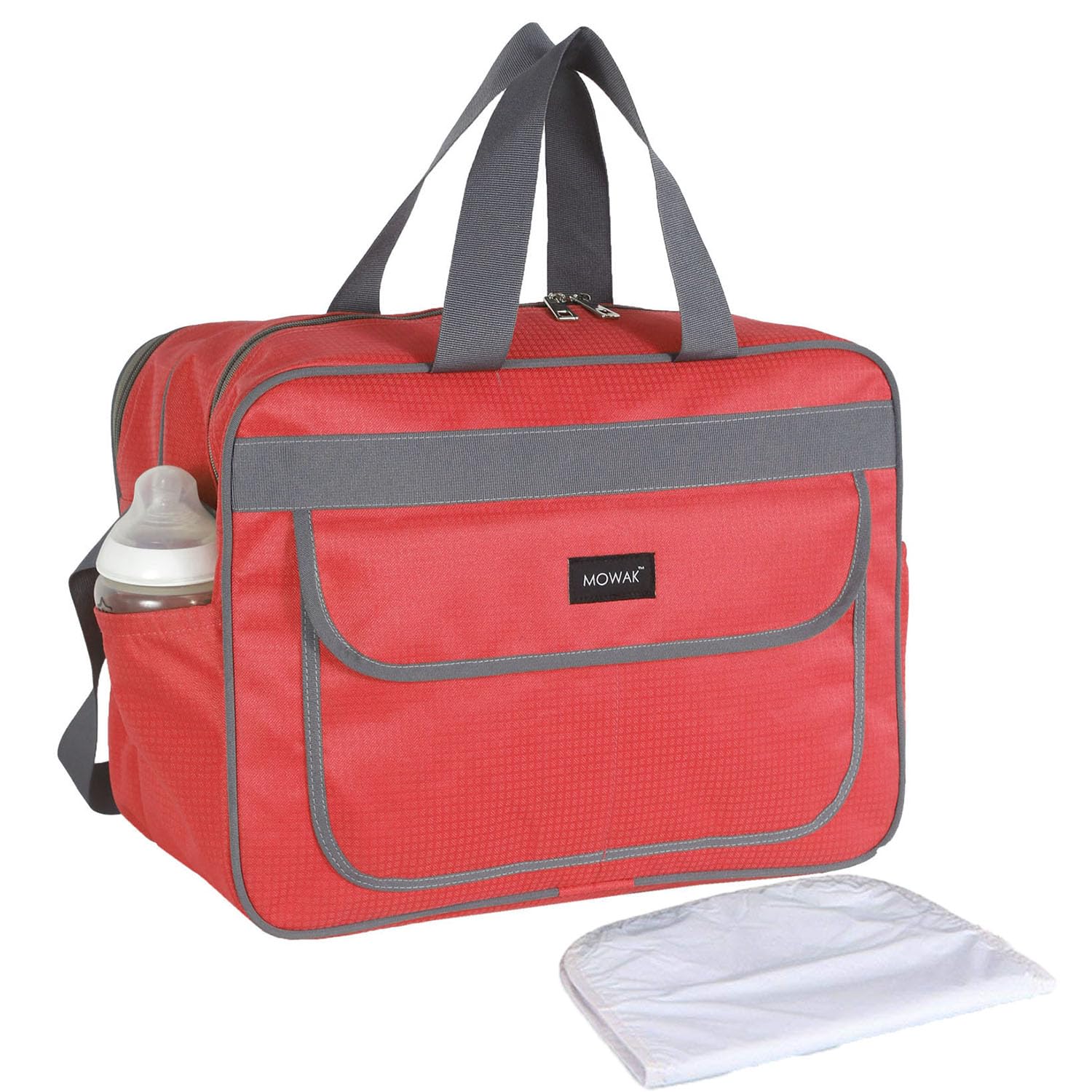 Baby Diaper bag with Nappy Changing mat/Baby Bag/Mummy Bag/Handbag Mama's Bag for Unisex Kids-image-34